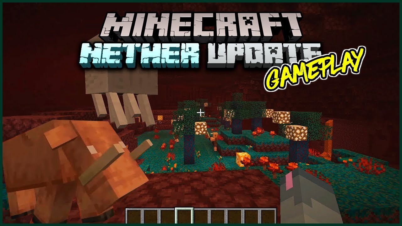 PRIMER VISTAZO NETHER UPDATE MINECRAFT - YouTube