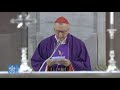 Homilía del Papa Francisco leída por el Cardenal Pietro Parolin en la Misa de Miércoles de Ceniza