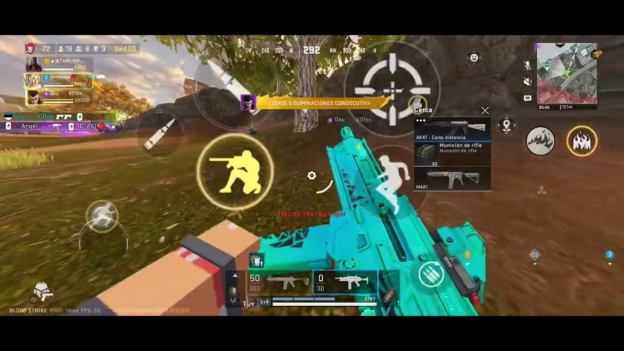 Hola es te es el nuevo video de Blood strike ya saben casi nose jugar :/