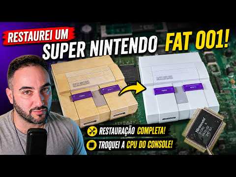 I Restored a Super Nintendo That Seemed Like a Lost Cause!