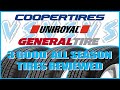 Three Good All Season Tires Reviewed