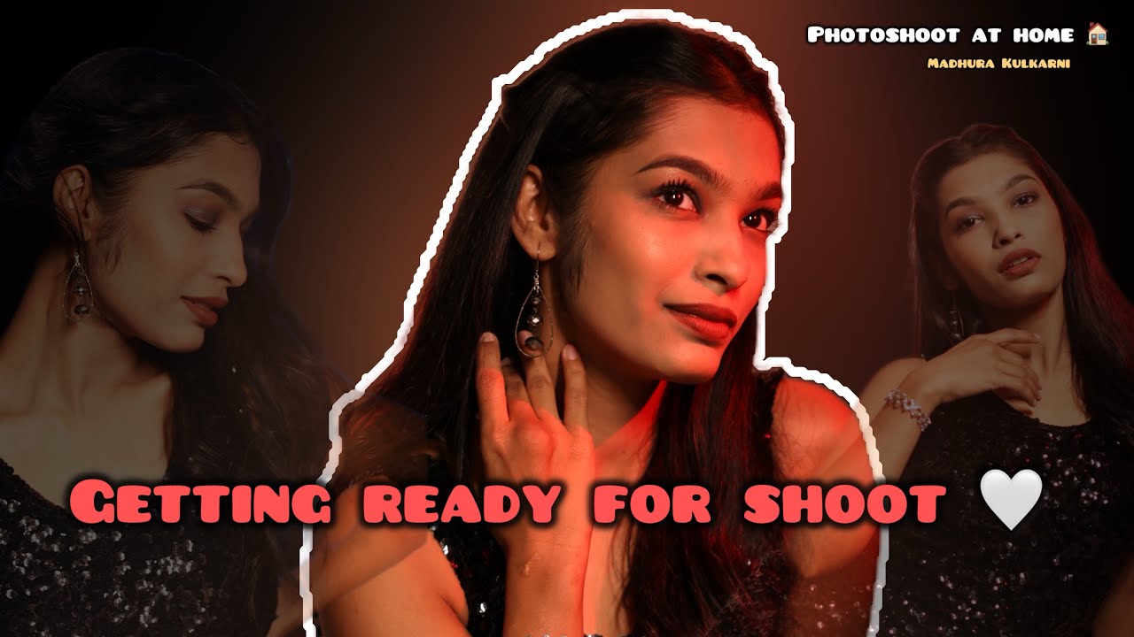 GRWM | Indoor photoshoot | Madhura kulkarni