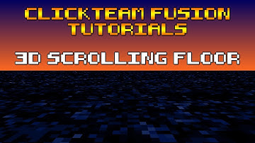 3D Scrolling Floor Tutorial | Clickteam Fusion 2.5 | #madewithfusion #clickteamfusion #tutorial