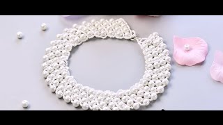 Vidéo 53P Comment Faire Un Collier Avec Perles En Verre Nacré?
