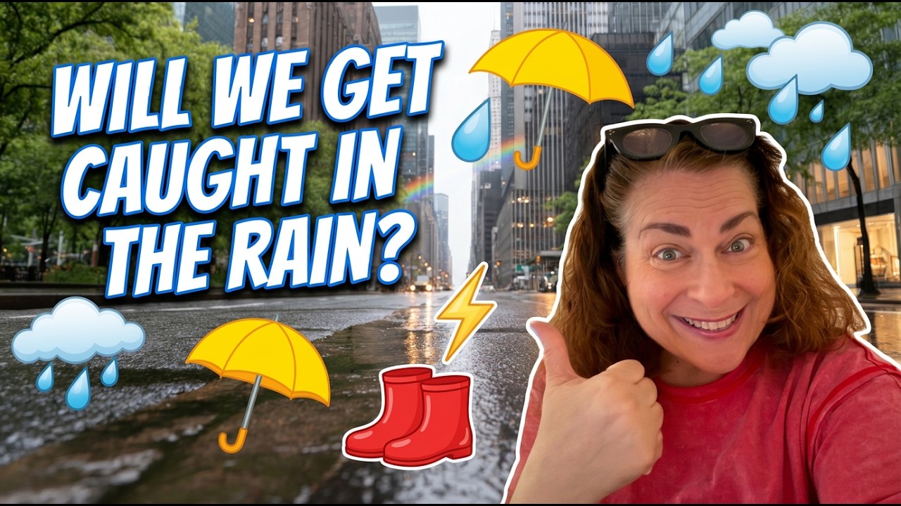 LIVE 🌧️ Can we get our Walk in before the Rain hits NYC?  #nyc #life