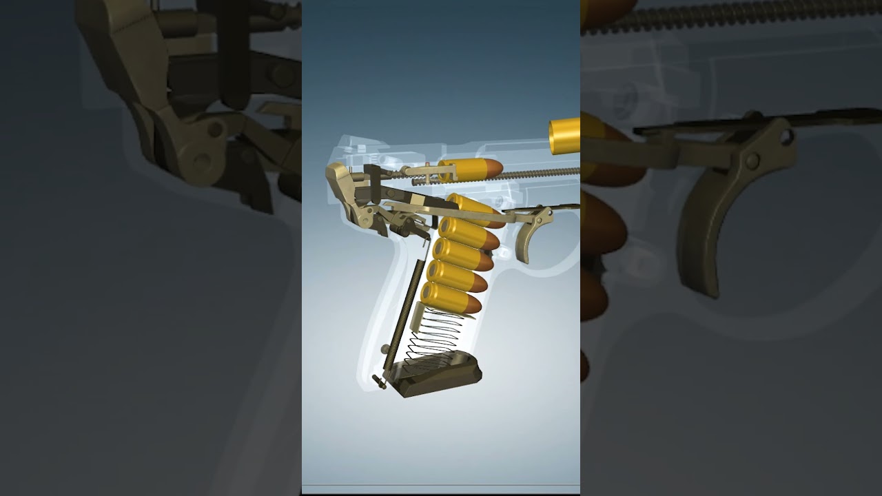 Boberg XR9-S bullpup pistol in Slow Motion — The Backward-Feeding Pocket Pistol Up Close