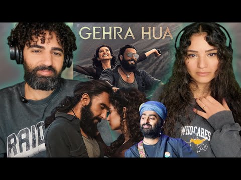 🇮🇳 We react to Gehra Hua | Dhurandhar | Arijit Singh | (Reaction)