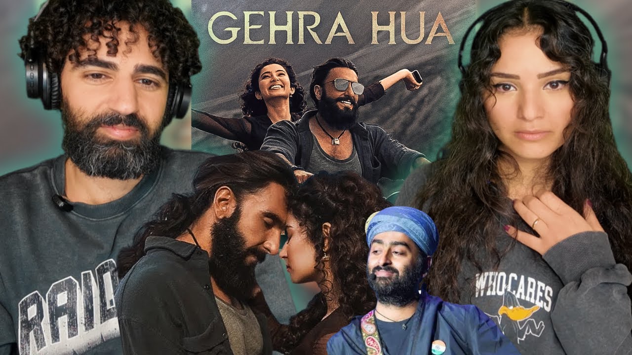 🇮🇳 We react to Gehra Hua | Dhurandhar | Arijit Singh | (Reaction)