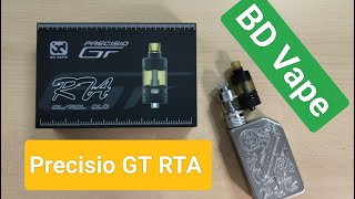 Flavor banging RTA the Precisio GT by BD vape