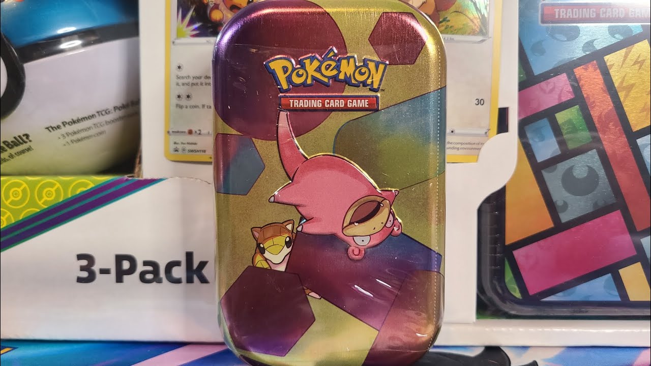 Scarlet & Violet - 151 Mini Tin - Slowpoke/Sandshrew - Pokemon