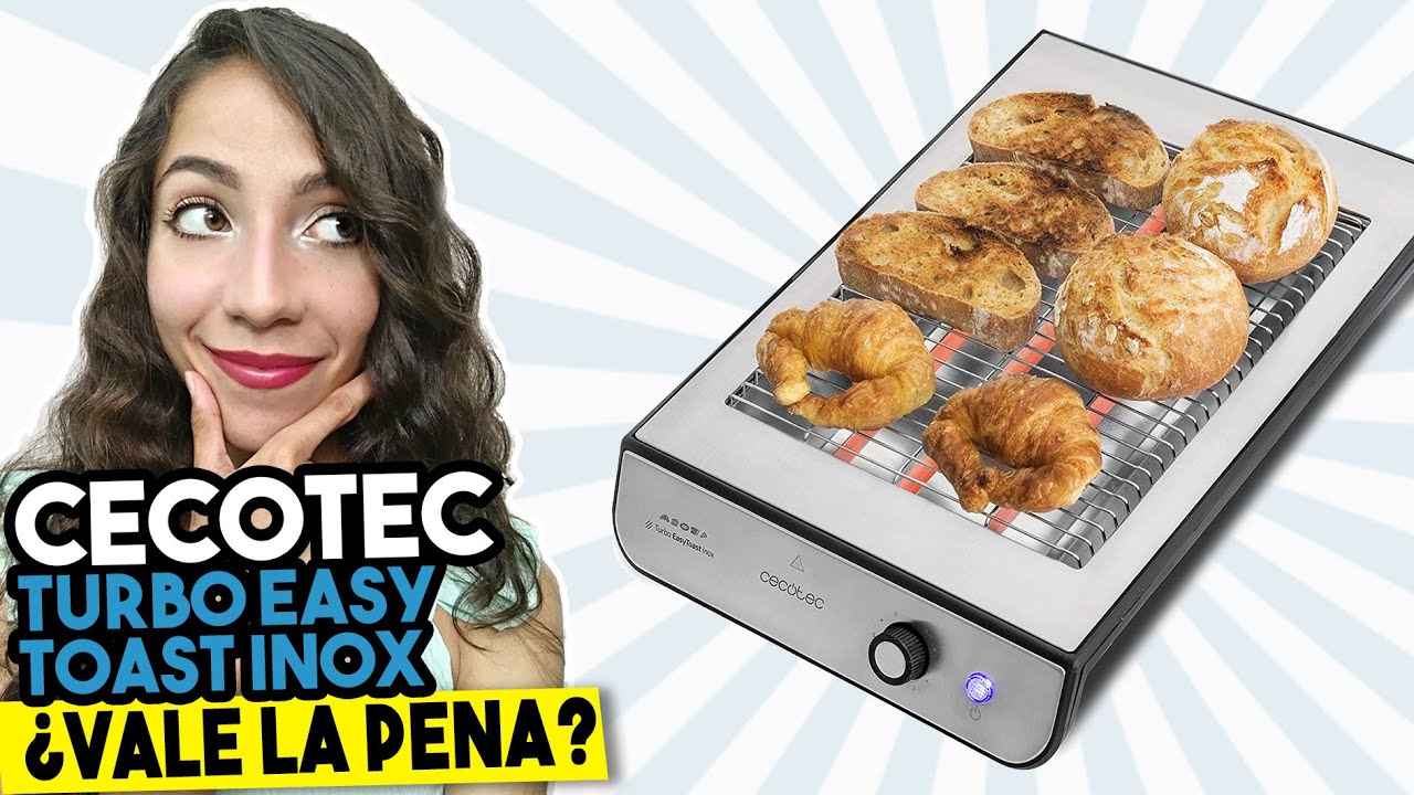 Tostador Cecotec Plano Turbo Easytoast