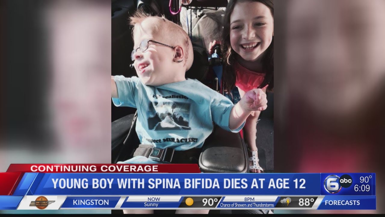 Young boy with Spina Bifida dies at age 12 - YouTube