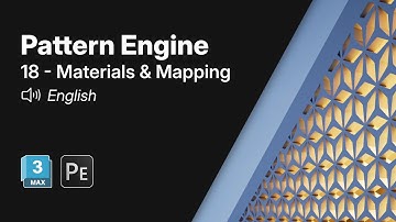 Getting Started with Pattern Engine for 3ds Max | 18 - Materials and Mapping