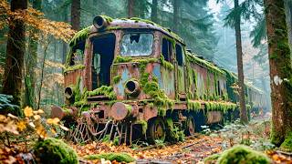 50 Forgotten Steam Trains Left to Rust - You Wont Believe 4