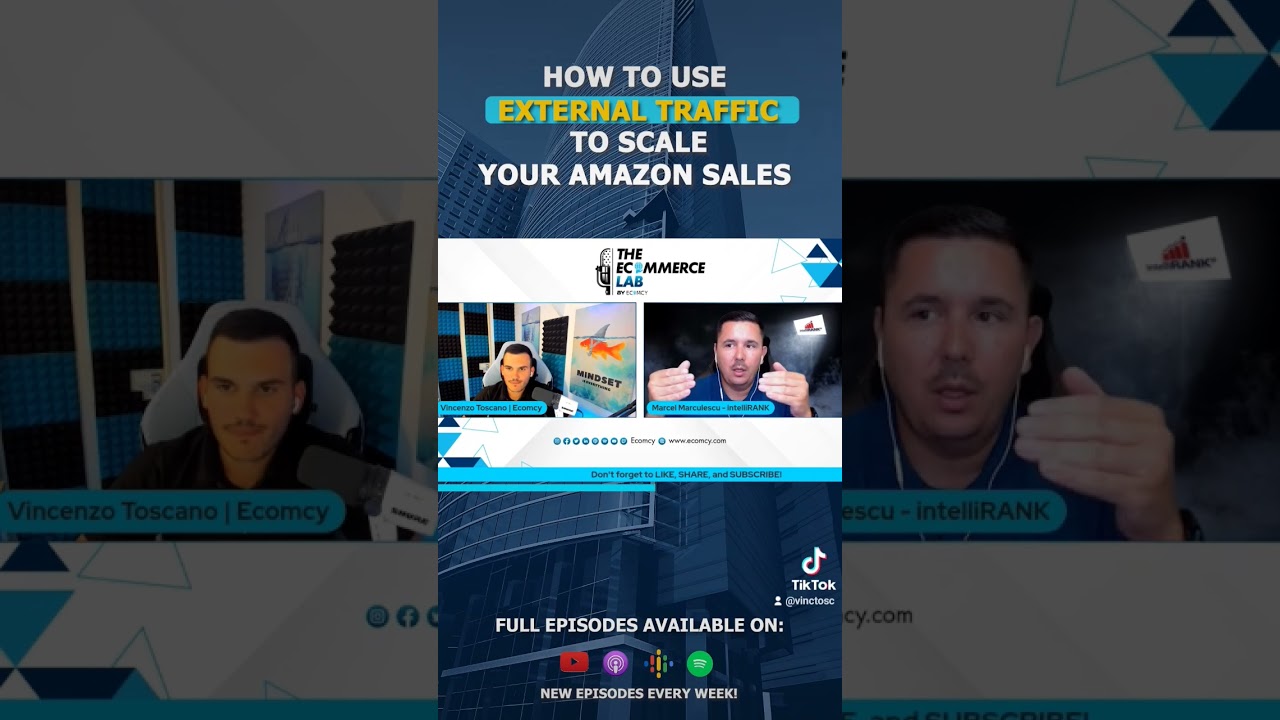 ✅HOW TO USE EXTERNAL TRAFFIC TO SCALE YOUR AMAZON SALES - MARCEL MARCULESCU🚀