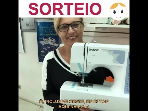 Em 6 dias: vou SORTEAR uma MÁQUINA DE COSTURA ELETRÔNICA - Em 6 dias: vou SORTEAR uma MÁQUINA DE COSTURA ELETRÔNICA