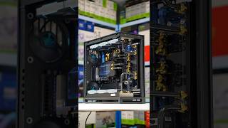 BEAST Watercooled PC 👑 Gold &amp; Black Custom Loop 😱