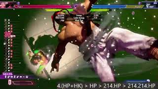 Dee Jay - Corner Drive Impact Super Arts 3 Street Fighter 6 Combo