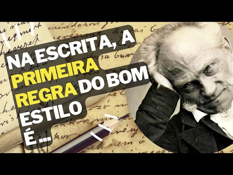 Lições de ARTHUR SCHOPENHAUER sobre ler, pensar e escrever