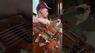 Invitation To The Blues On my Bass 6 #baritone #honkytonk #countrymusic #guitar #bassvi #doubleneck