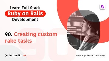 Creating Custom Rake Task in Rails - Part 1