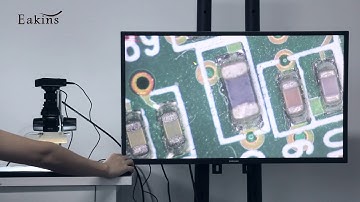 1080P HDMI VGA Measurement Industriai Video Microscope Camera