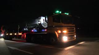 FUSO 6×4　㈱ヤマガタ　1200tクレーン用ブーム輸送