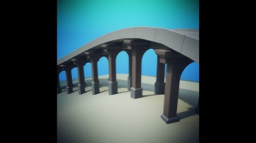 Announcing Free Blender Bridge Building Tool!  #blender #3dmodeling #blenderart #geometrynodes
