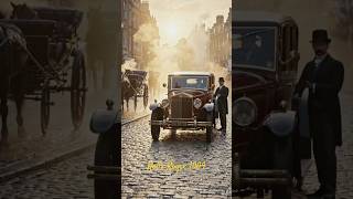 Classic vintage royal cars of 1904