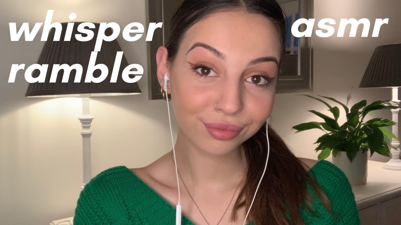 ASMR - whisper ramble (I went to barcelona!)