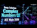 JEE Main 2026 Maths PYQ Q2 | Complex Numbers Deep Solution | 2 April Shift 1