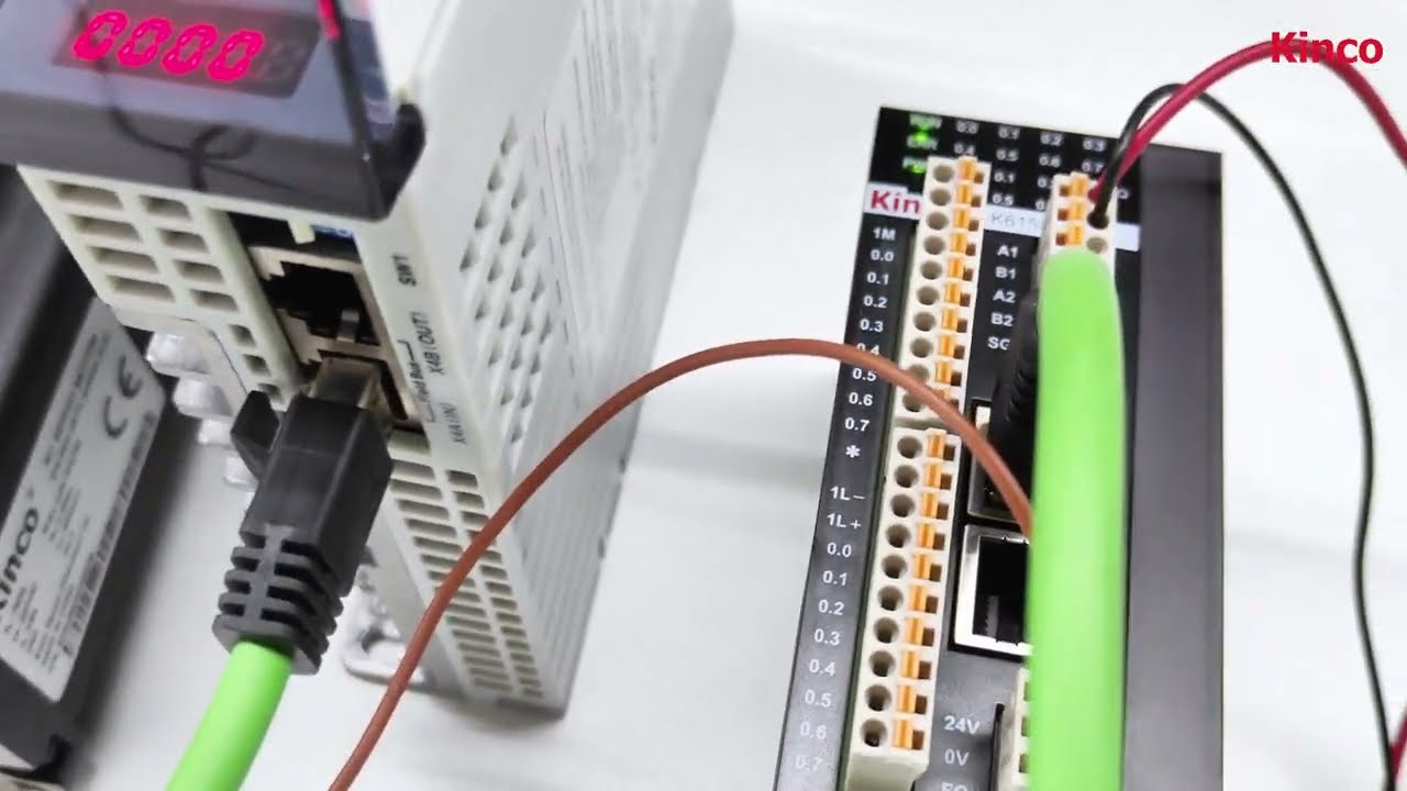 CANopen Communication: FD425 AC Servo Drive and K6S PLC