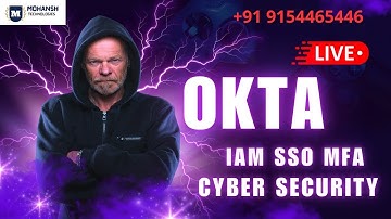 Okta | LDAP | AD | SSO | MFA | Learn online Tutorial | Best Training #english #learning #india #ai