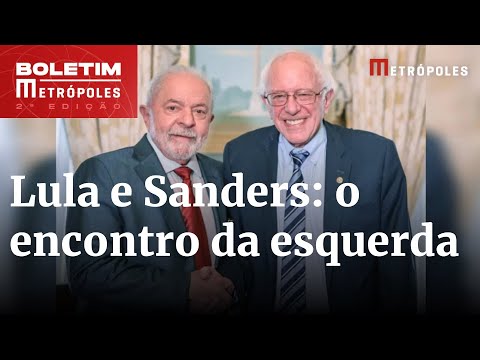 Lula e Sanders defendem proteção da democracia e da Amazônia nos EUA | Boletim Metrópoles 2º