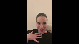 A personal video message from Cleo Demetriou  from so awkward 