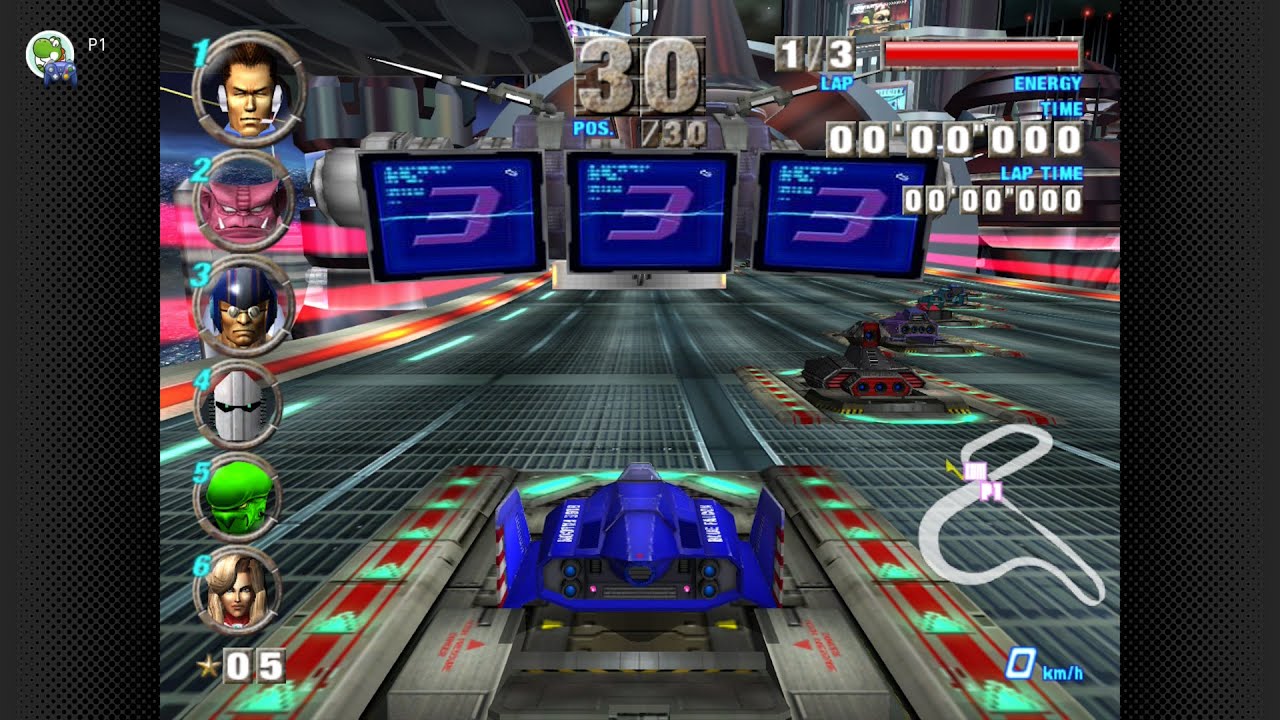 Nintendo Switch Online: F-Zero GX Gameplay 🏎️ Super-fast racer