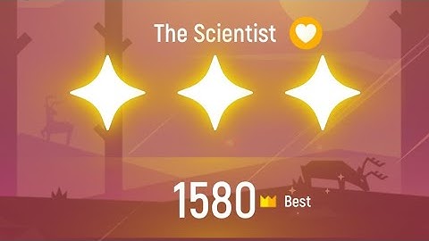 Last Final I can not playing game Tiles Hop 😠 -  The Scientist (Highscore 1580) Endless Mode 5