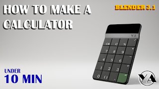 Unbelievable! Create a Calculator in Blender - You Won't Believe the Results!