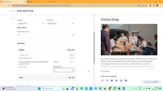 Create an E-commerce form on Zeffy