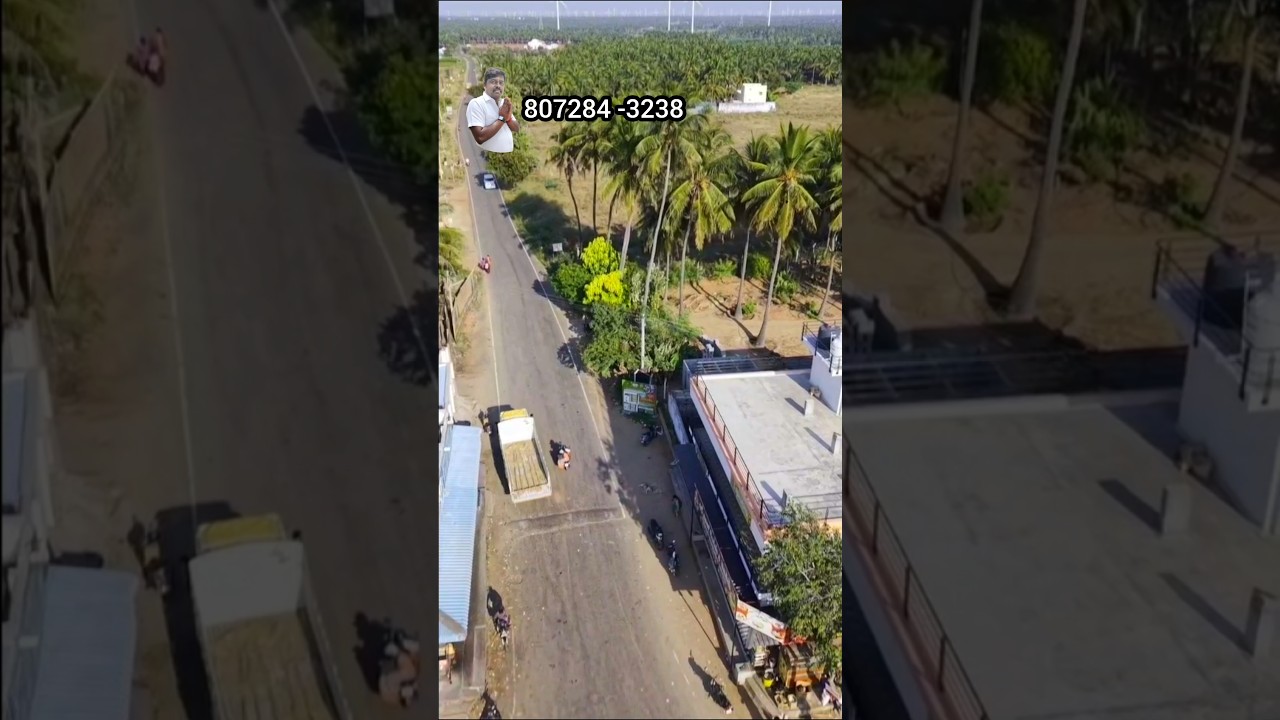 5 ஏக்கர் 35 சென்ட் திருப்பூர் உடுமலை மெயின் ரோடு மிக அருகே நல்ல இடம் செம்மண் பூமி