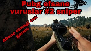 Pubg Efsane Atislar Sniper