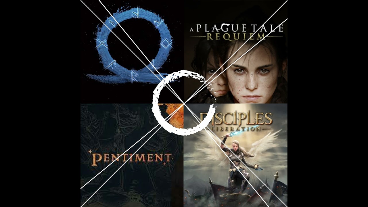 KOV - God of War R + A Plague Tale R + Pentiment + Disciples Liberation
