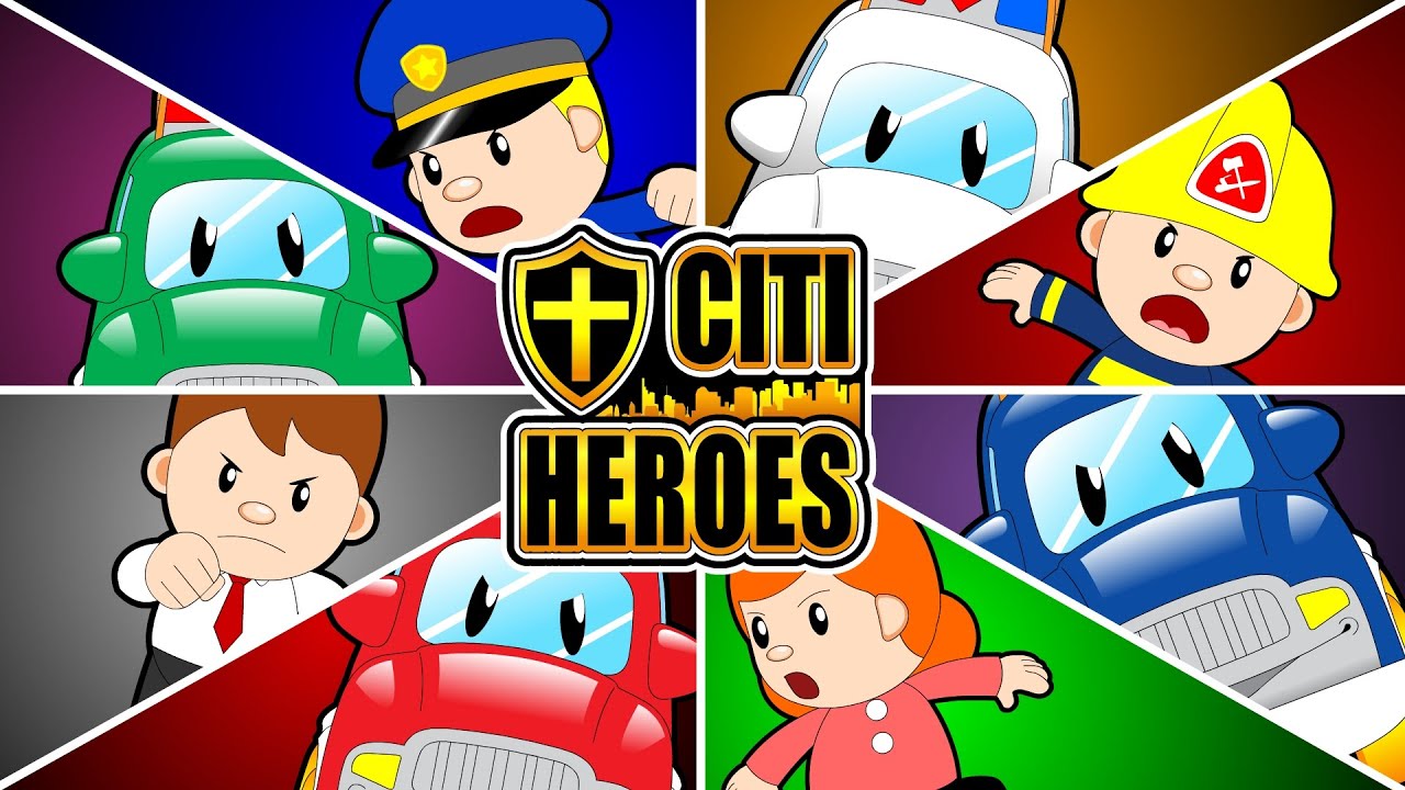 Learn Community Helpers and Occupation for kids with Citi Heroes