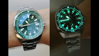 UNBOXING : TACTICO TC1.2 watch by Crepas  - Seiko NH35 - Omega homage