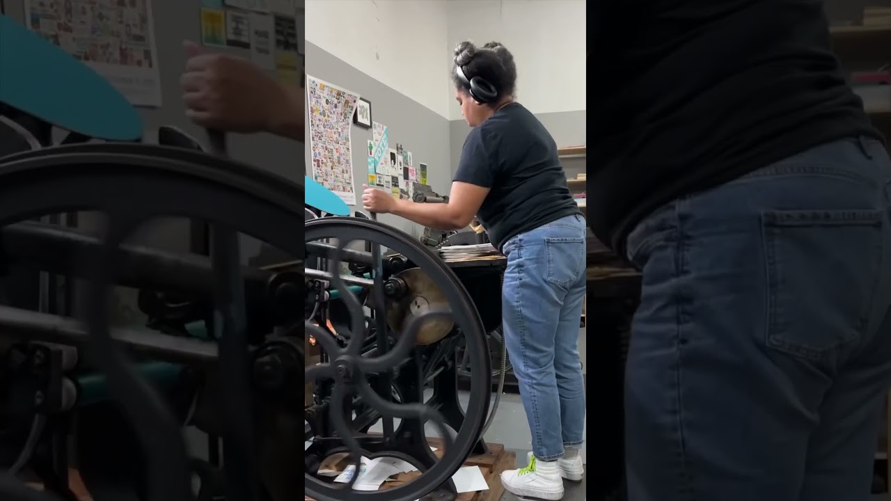 Print shop vibes everyday! 