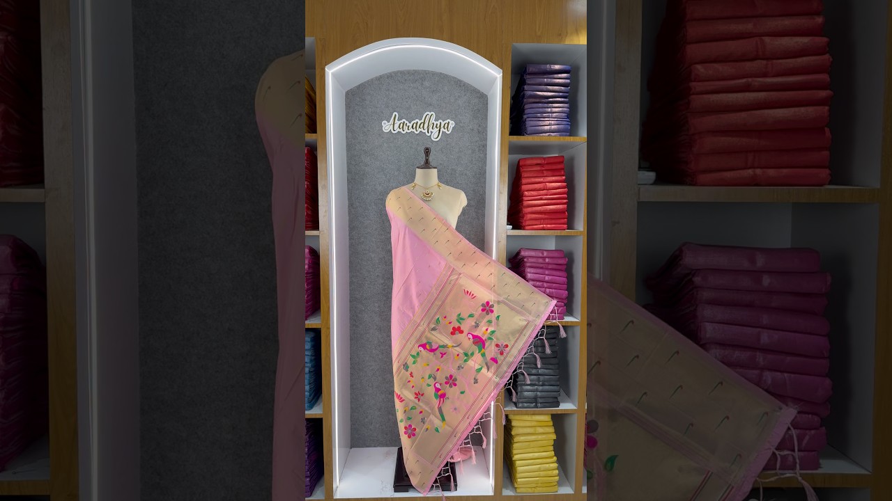 Pure Zari Triple Muniya Border Parrot Paithani Dupatta