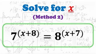 Celebrity Learn to Solve this Function (Alternative / Method 2) Wealth