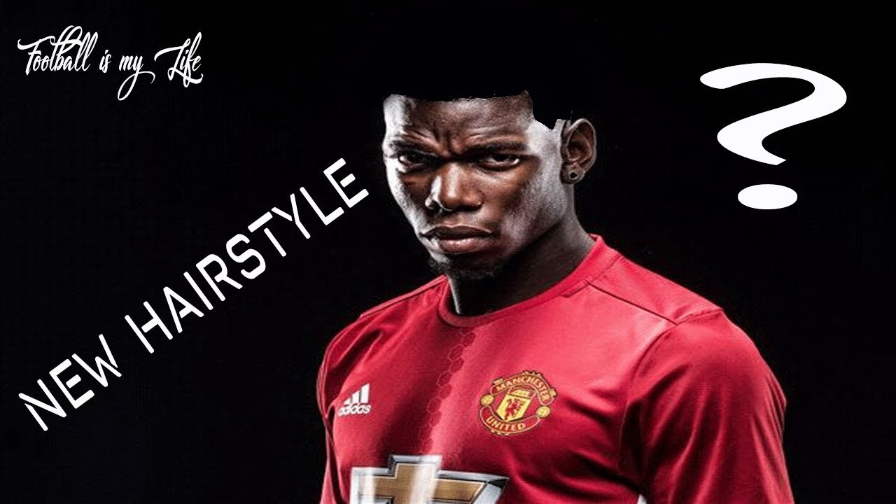 Paul Pogba Amazing  New Hair Style !!! 2017/2018