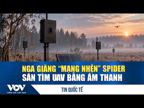 Russia casts its "Spider" web to hunt UAVs with sound | VOV