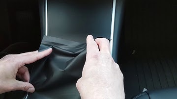 Tesla Model 3 Center Console Wrap Installation